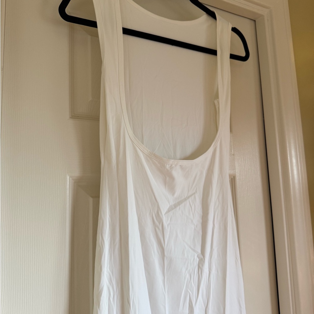 Elegant White Maxi Dress - Picture 10 of 10
